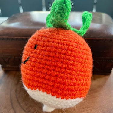 Turnip Crochet Rattle