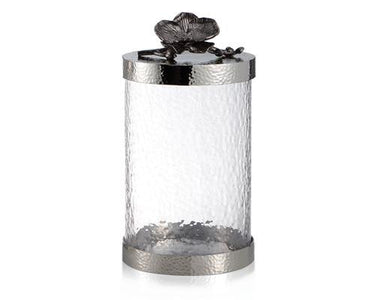 BLACK ORCHID CANISTER MEDIUM - La Perla Home in Montrose CA