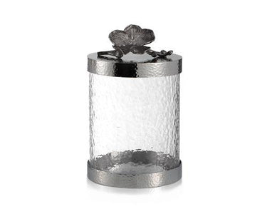 BLACK ORCHID CANISTER SMALL - La Perla Home in Montrose CA