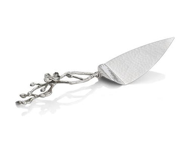 WHITE ORCHID CAKE SERVER - La Perla Home in Montrose CA