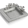 WHITE ORCHID SNACK DISH - La Perla Home in Montrose CA
