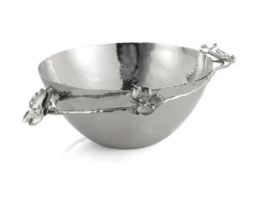 WHITE ORCHID BOWL (MED) - La Perla Home in Montrose CA