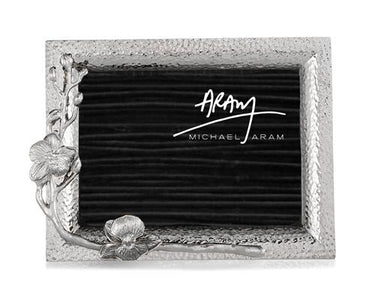 WHITE ORCHID PHOTO FRAME 5x7 - La Perla Home in Montrose CA