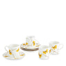 Butterfly Ginkgo Gold Demitasse Set