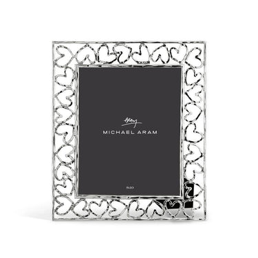 Heart Frame 8x10 - Silver