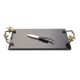 BUTTERFLY GINKGO CHEESE BOARD W/ KNIFE - La Perla Home in Montrose CA