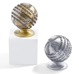 Armenian Lord's Prayer Globe w/ Stand