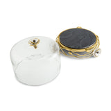 Anemone Cake Stand w/ Dome