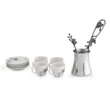 Black Orchid Coffee Pot