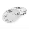 Black Orchid Tidbit Plate Set