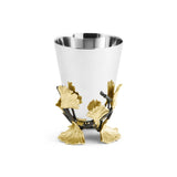 Golden Ginkgo Bud Vase