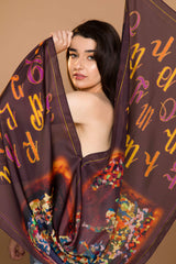 Armenian Alphabet Scarf
