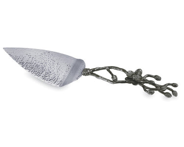 Black Orchid Cake Server - La Perla Home in Montrose CA