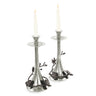 Black Orchid Taper Candleholders - La Perla Home in Montrose CA