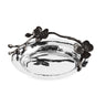 Black Orchid Wine Coaster - La Perla Home in Montrose CA
