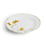 Butterfly Ginkgo Gold dinner Plate