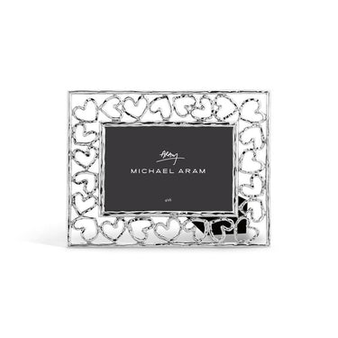 Heart Frame 4x6 - Silver