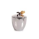 Pomegranate Sugar Pot w/ Spoon