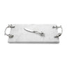 White Orchid Cheese Board w/ Knife