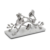 White Orchid Vertical Napkin Holder