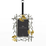 Butterfly Ginkgo Frame Ornament