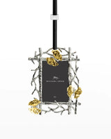 Butterfly Ginkgo Frame Ornament