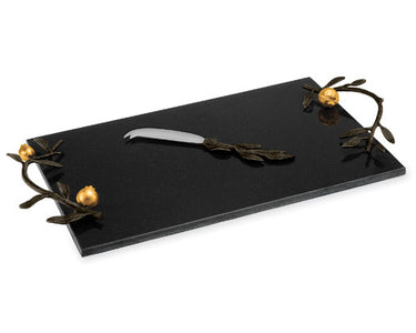 Pomegranate Cheese Board Goldplate - La Perla Home in Montrose CA