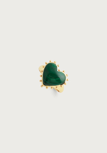 Heart With Stone Ring