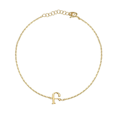 Armenian Initial Bracelet Gold