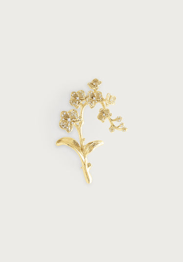 Orchid Brooch