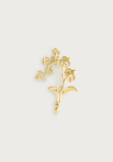 Orchid Brooch