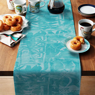 Teal Table Runner