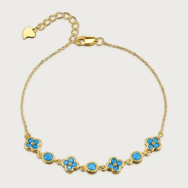 Beaded Flowers Bracelet