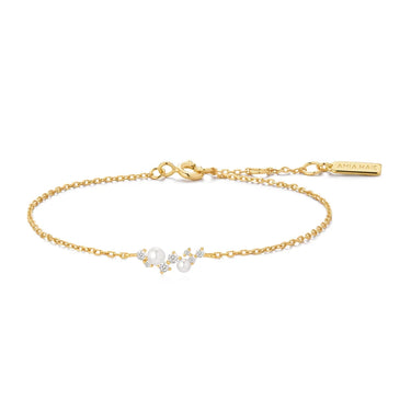 Shell Pearl Cluster Bracelet