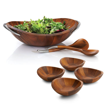 Braid 7-Piece Salad Set