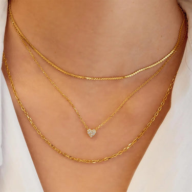 Pavé Heart Necklace