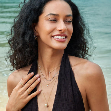 Classic Bezel Set Solitaire Necklace