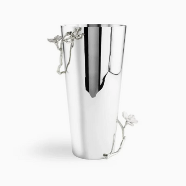 Silver Orchid Large Vase