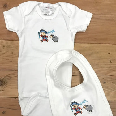Baby Onesie & Bib Set (Boy Shepherd)