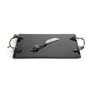 Black Orchid Cheeseboard & Knife