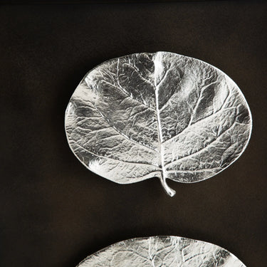 Botanical Leaf Fabric Shadow Box