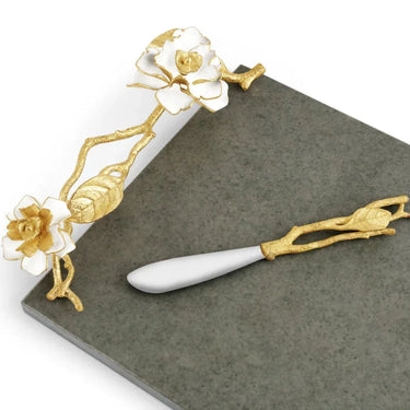 Gardenia Cheeseboard with Knife