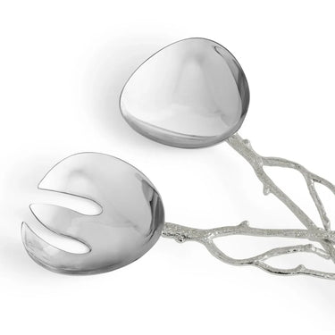 Pomegranate Silver & Gold Serving Set