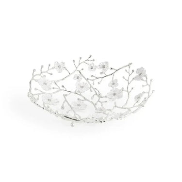 Silver Orchid Basket