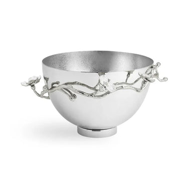 Silver Orchid Medium Bowl