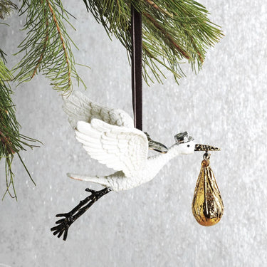 Stork Ornament