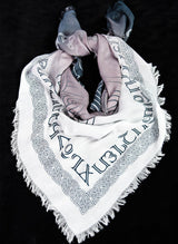 Armenian Alphabet and Eternity Scarf - La Perla Home in Montrose CA