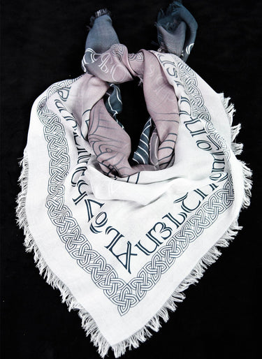 Armenian Alphabet and Eternity Scarf - La Perla Home in Montrose CA