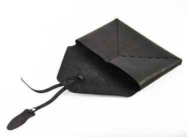 Sirahar Leather Ladies Clutch in three colors of Red, Black and Camel - La Perla Home in Montrose CA