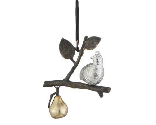 Partridge In A Pear Tree Ornament - La Perla Home in Montrose CA